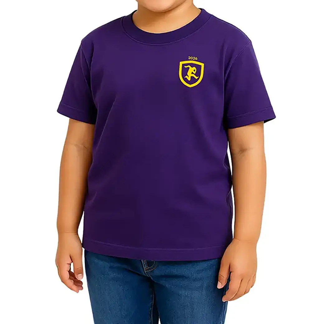 【予約販売】紫Tシャツ（2026年限定カラー）／子どもサイズ